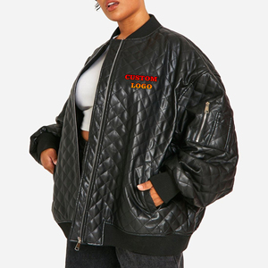 OEM/ODM 100% Wool Varsity Jacket Women's Custom Embroidered Patches Winter Casual Wear Oversized Ladies Cotton Filling Rivet - Product Image 6