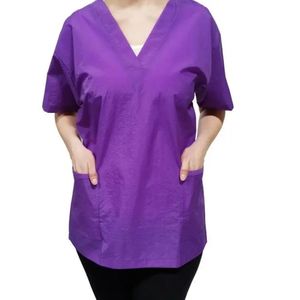 Haut de blouse médicale confortable |   Uniforme de Médecin Infirmier Clinique |   Tissu respirant et doux pour la peau - Product Image 5