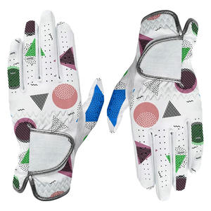 Guante de Golf de cuero genuino Cabretta Premium, suave, transpirable, antideslizante, piel de oveja, mano izquierda, tamaño personalizado, guantes de Golf duraderos - Product Image 1