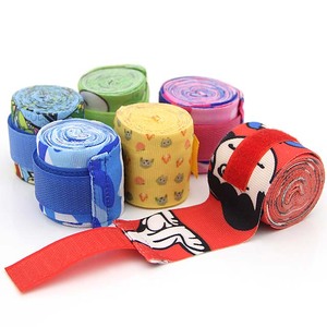 Muay Thai Kickboxing Taekwondo Boxing Bandages <b>Hand</b> Wraps for Unisex Training-Soft Protect Wrist Custom Sizes - Product Image 4