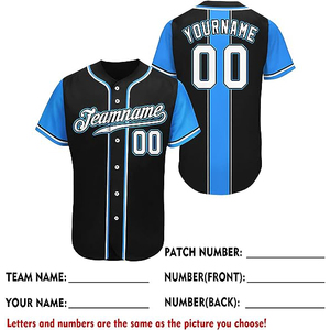 8-24 #   Camiseta de Béisbol Personalizada, Uniforme de Béisbol a la Moda, Ropa para Hombre y Mujer - Product Image 5