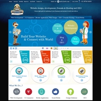 Diseñador y desarrollador de sitios web corporativos Portal de comercio electrónico con puerta de enlace de pago Empresa de desarrollo web Shopify Magento Theme CRM