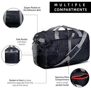 Sac de sport de haute qualité offrant une grande capacité de rangement, un design confortable pour le transport et une construction robuste pour les voyages, la salle de sport et les sports. - Product Image 5