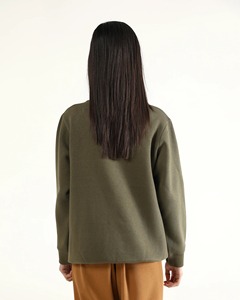 MOQ-Fabricantes de sudaderas de cuello redondo personalizadas para mujer, jerséis de algodón informales, proveedores de moda y elegantes, ropa al por mayor - Product Image 6