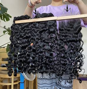 ผมคนแบบมีเรมี่แท้100% เส้นผมลอนธรรมชาติเกรด12A - Product Image 6