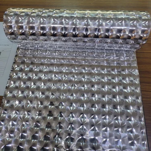 Película Adhesiva PET Holográfica Plateada 3D con Múltiples Lentes, Efecto Arcoíris Metalizado, para Decoración y Laminación de Embalajes - Product Image 1