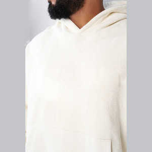 Sudadera con Capucha de Forro Polar Grueso de 400 g/m² para Hombre, Personalizada OEM, con Estampado Digital, Diseño Sólido, Estilo Moderno - Venta al Por Mayor - Product Image 5