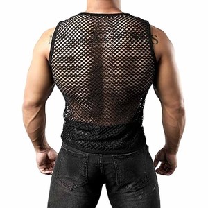 Débardeur Work Out Gilet Gym Débardeurs pour hommes avec logo personnalisé Taux de vente entier téléchargé par Dress Sports - Product Image 3