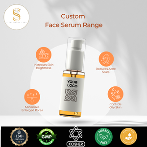 Suero Facial Antiarrugas con Vitamina C y Ácido Hialurónico, Venta al por Mayor, OEM ODM, para el Cuidado de la Piel, Marca Privada - Product Image 6