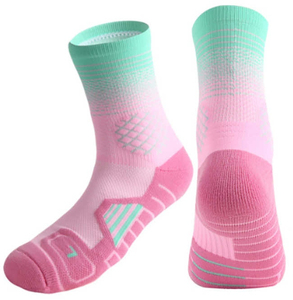 Calcetines deportivos de fútbol para hombre de alta calidad al por mayor, calcetines deportivos OEM antibacterianos con agarre antideslizante de algodón y poliéster con logotipo personalizado - Product Image 3