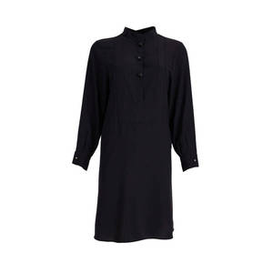 Ladies Embroidered Floral Organza <b>Tunic</b> <b>Dress</b> for Office Loose Fit Cotton Spring-<b>Summer</b> - Product Image 1