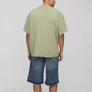 Camiseta Extra Grande de Tela de Algodón Transpirable para Uso Diario, Camiseta Extra Grande de Tela de Algodón con Acabado Suave, Prenda de Alta Calidad - Product Image 5