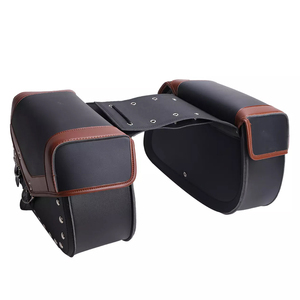 กระเป๋าข้างมอเตอร์ไซค์คุณภาพพรีเมียมสั่งทำพิเศษ SUQAINA GARMENTS สำหรับการเดินทาง ผลิตแบบ OEM/ODM หนังแท้ ขนาดและสีตามสั่ง - Product Image 4