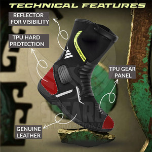 Best Selling Motorbike Shoes Latest Style Motorbike Shoes Custom Color & Size Motorbike Shoes - Product Image 3