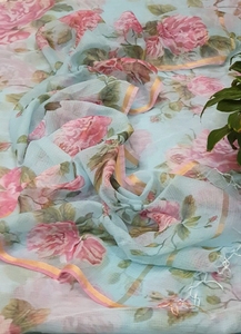 Vente en gros de tissu imprimé en mousseline de soie de polyester de style côtes en sergé 2025 pour les robes de mode, les sacs et la décoration intérieure aux EAU et à Dubaï - Product Image 3