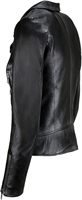 Veste en cuir pour femme à la mode en peau d'agneau véritable Style vintage Veste en cuir pour femme en cuir de vache véritable Veste pour femme