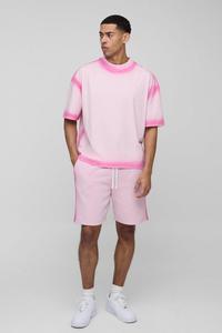 Vêtements et accessoires> Vêtements pour hommes> T-shirts pour hommes T-shirt surdimensionné à coutures délavées 100% coton - Product Image 5