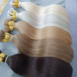 Venta al por mayor de alta calidad cabello humano crudo a granel proveedor de fábrica Remy cutícula alineada cabello humano puede ser blanqueado personalizado - Product Image 4