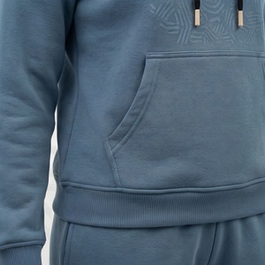 Ensembles de survêtement d'hiver pour femmes à capuche personnalisables 100% coton polaire Séchage rapide Respirant Vêtements d'entraînement Gym Fitness Tenue sportive - Product Image 5