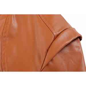 Vêtements de sport UNIQUE Veste en simili cuir pour femme Imperméable Réversible Écologique Respirant Coupe-vent Service OEM personnalisable - Product Image 5