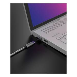 Câble adaptateur USB A vers USB C Nano pour connectivité informatique, gris AD 1014 - Product Image 2
