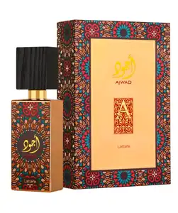 Lattafa-Perfume AJWAD de 60ml para mujer, perfume para mujer, Perfume árabe de Dubái, UAE