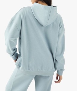 เสื้อมีฮู้ดผู้หญิงเสื้อฟลีซขนาดพลัสไซส์สำหรับออกกำลังกายฟิตเนสชุดกีฬาสินค้าออกใหม่โลโก้ออกแบบได้ตามต้องการ - Product Image 3