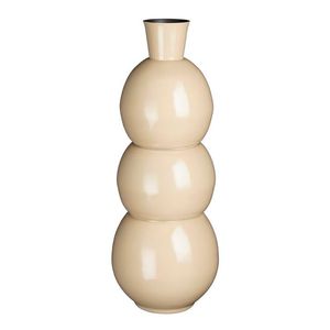 Florero de metal de hierro hecho a mano de estilo vintage de moda con texturas decorativas ideal para una decoración y arreglos elegantes del hogar - Product Image 6