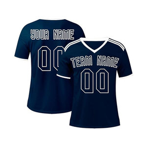 Maillot de football à manches courtes personnalisé uniforme de sport personnalisé avec n'importe quel numéro et nom grand cadeau pour les jeunes hommes - Product Image 3