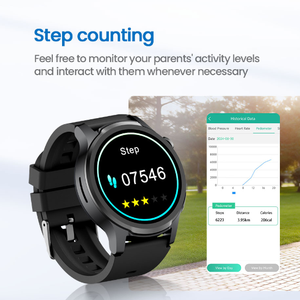 Relojes Inteligentes 4G con GPS, Reloj Inteligente para <span class=keywords><strong>Hombre</strong></span> L28, SPO2, Presión Arterial, Monitor de Frecuencia Cardíaca, Montres Intelligentes - Product Image 5