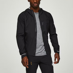Chaqueta cortavientos de tela transpirable de gran venta, chándal cortavientos impermeable ligero, tarifa al por mayor, precio barato OEM - Product Image 3