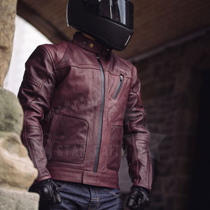 Chaqueta de Motocicleta de Invierno para Hombre, de Cuero Genuino, Transpirable, de Primera Calidad, para Deportes de Carreras, de Secado Rápido y Ligera - Product Image 4
