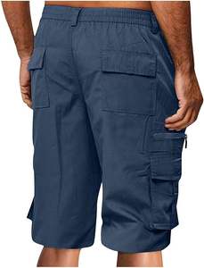 Logo du fabricant personnalisé 100% polyester Short cargo de chasse d'été à impression numérique en sergé pour hommes - Product Image 4