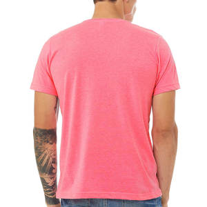 Bella lienzo Peach Slub por encargo camisetas al por mayor - Product Image 5