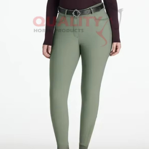 Culotte d'équitation pour femmes de haute qualité Durable confortable renforcé Slim Fit pantalon équestre élégant pour les Sports de plein air - Product Image 1