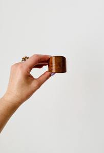 Anneaux de serviette en bois tissé rond naturel porte-anneau de serviette avec rotin pour la décoration de fête - Product Image 6