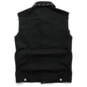Chaleco Vaquero Transpirable de Bajo Precio, Diseño Nuevo Personalizado, Servicio OEM de Alta Calidad, Chalecos Vaqueros para Hombre a Precio Económico, Gran Venta - Product Image 2