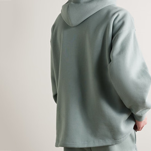 Sudaderas con capucha de hombro caído personalizadas de algodón 100% para hombre, Sudadera con capucha, jersey de gran tamaño, ropa de calle, Sudadera con capucha de alta calidad para hombre - Product Image 6