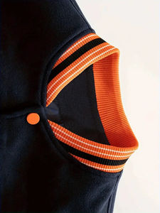 Nueva mejor calidad hecha a medida para adultos y jóvenes de béisbol Letterman Versity chaqueta Color Fleece Versity chaqueta para hombres - Product Image 5