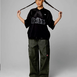 Maillot de football américain unisexe surdimensionné en mesh, streetwear, respirant, personnalisable, à manches courtes, vente en gros - Product Image 6