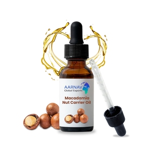 Huile de noix de macadamia biologique cultivée, pressée à froid, huile essentielle 100% pure, certifiée GMP, fabricant en Inde, vente en gros en vrac, privée - Product Image 3