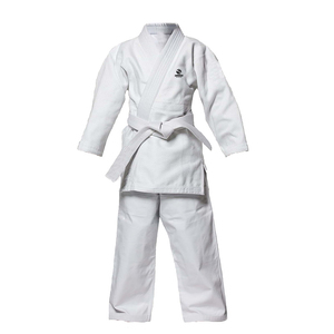 Conjuntos de Kimonos de Jiu Jitsu Blancos Lavados de Alta Calidad, Uniformes de BJJ Cómodos, Parches Bordados Elegantes, Ligeros y Transpirables - Product Image 1