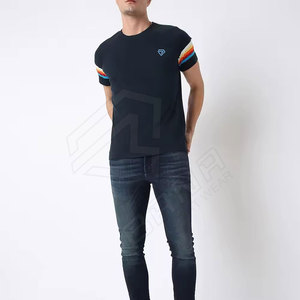 เครื่องแต่งกาย & อุปกรณ์เสริมเสื้อยืดคอกลมสำหรับผู้ชายผ้าฝ้าย100% สั่งทำพิมพ์โลโก้เสื้อยืดคุณภาพสูง - Product Image 4