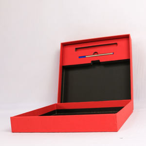 Caja de regalo rígida de 2 piezas con tapa y base personalizada con impresión offset de logotipo y laminación mate fabricada en Vietnam - Product Image 4