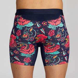 Short de compression de haute qualité pour hommes, fabriqué sur mesure avec motif solide et ajustement réglable pour vêtements de sport - Product Image 4