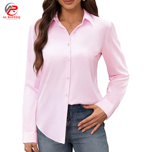 Nouvel arrivage de chemisier imprimé boutonné pour femme Chemise d'automne à la mode à manches longues Col rabattu décontracté respirant - Product Image 5