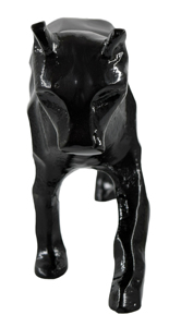 Sculpture en aluminium moderne en forme de léopard faite à la main décor de table de bureau à domicile avec ornement animal unique nouveau Design - Product Image 2