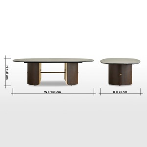 Table cylindrique ronde élégante en or conçue pour les chambres à coucher et les coins décoratifs avec un attrait intemporel - Product Image 5