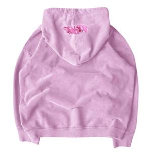 เสื้อฮู้ดดี้พิมพ์ลายพัฟฟ์สุดฮิตสำหรับผู้ชาย สไตล์วินเทจ ฮิปฮอป ผ้าฝ้ายฟลีซ 100% ทรงโอเวอร์ไซส์ สำหรับผู้ชายและผู้หญิง - Product Image 5