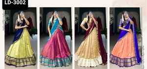 Vêtements traditionnels indiens Robes de fantaisie Anarkali avec travail de créateur Zari Mariage et fonction de festival Porter un costume Salwar Kameez - Product Image 6